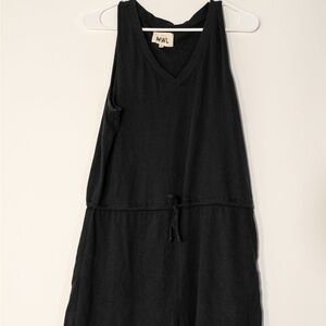 Madewell Black Sleeveless Romper